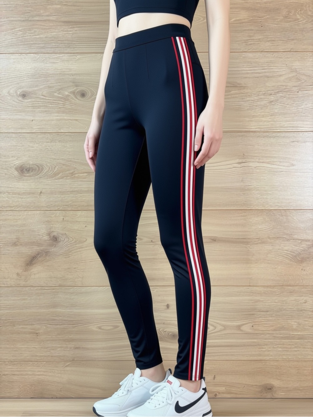 Urban Outfitters Women's Track Style Ponte Skinny Pants